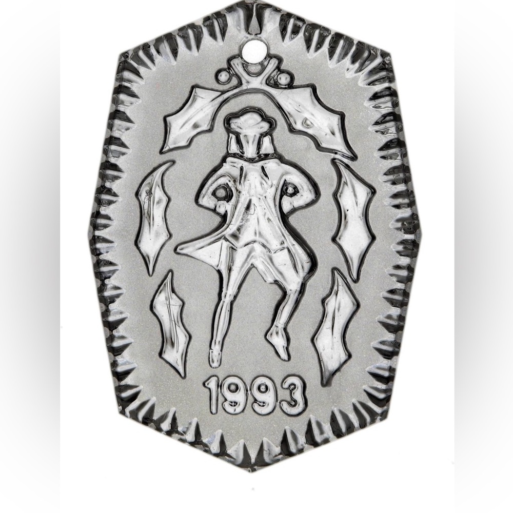 Waterford crystal 12 days of Christmas 1993 ten lords a leaping ornament